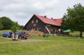chata Hubertus, asi 5km od chaty – výborná kuchyně